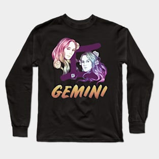 Gemini horoscope Long Sleeve T-Shirt